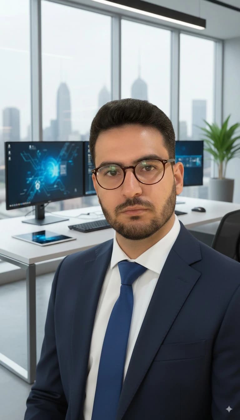 Portrait of Yassine KEDADRY, Project Manager at our Marrakech web agency.